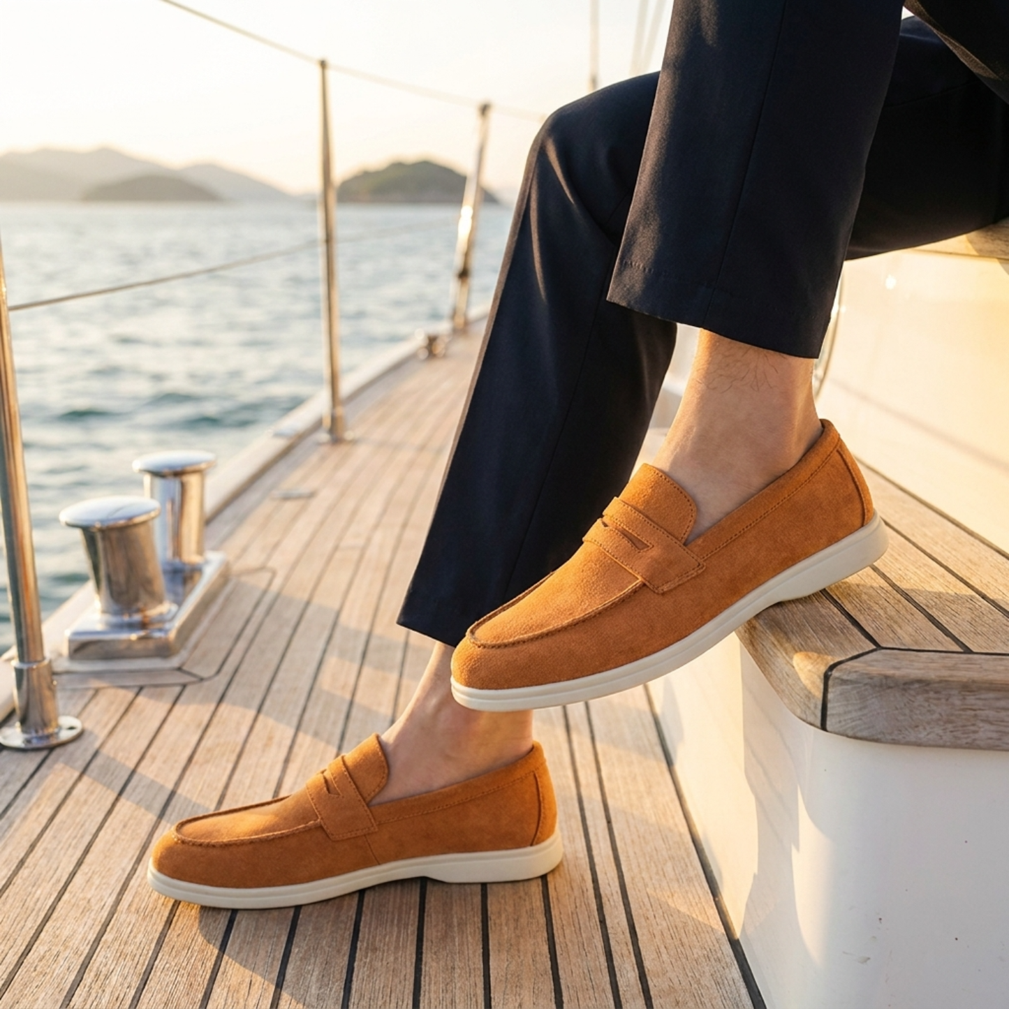 Loro Penny Loafers
