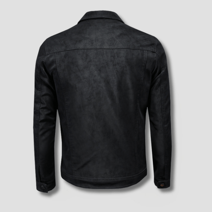 Outpost Faux Suede Utility Pocket Jacket - Timeless Crafted